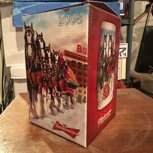 Budweiser 2008 Clydesdale Beer Stein 75th Anniversary Edition